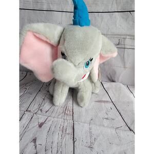 Vintage Disneyland Dumbo 12in Plush Stuffed Animal With Tag